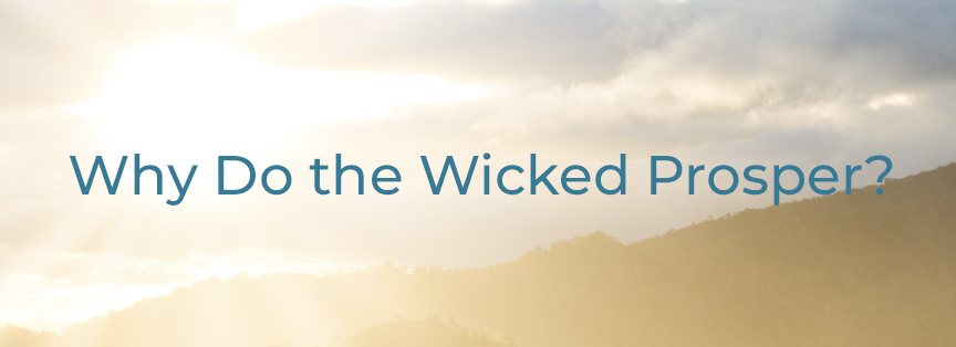 Why Do the Wicked Prosper?